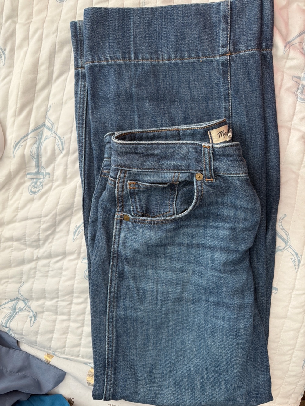 Madewell Women's Blue Flare Jeans